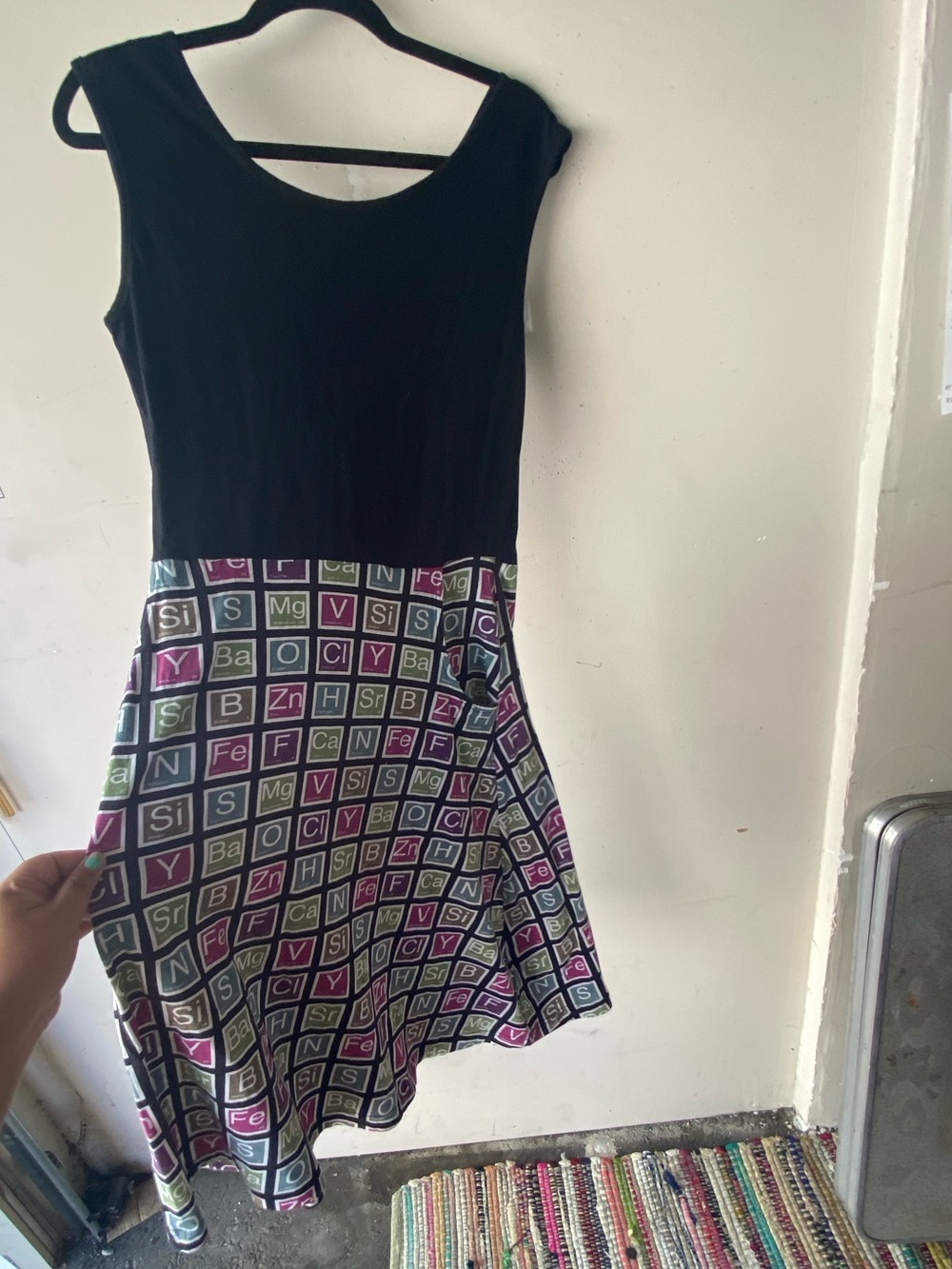 Svaha Periodic Table Dress 10 Organic Cotton Pockets Science Teacher Geek Chic - Picture 6 of 12
